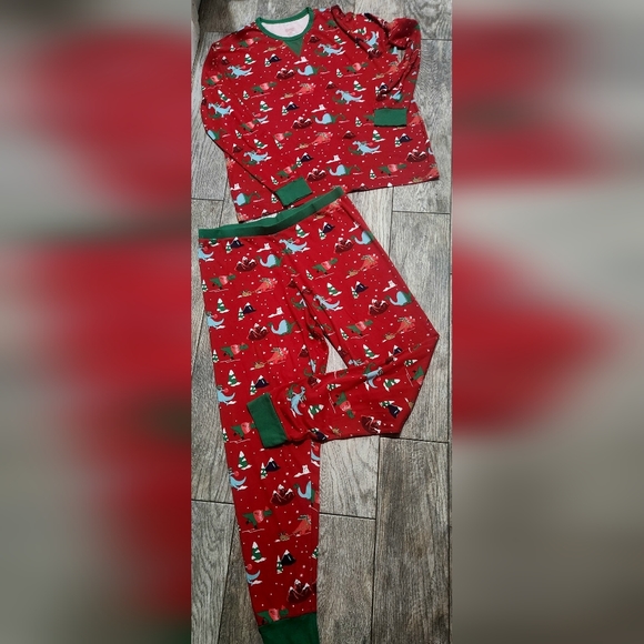Sold Matching Family PJ Christmas Dinosaurs Mens L/XL or Ladies XL/2XL - Picture 4 of 9